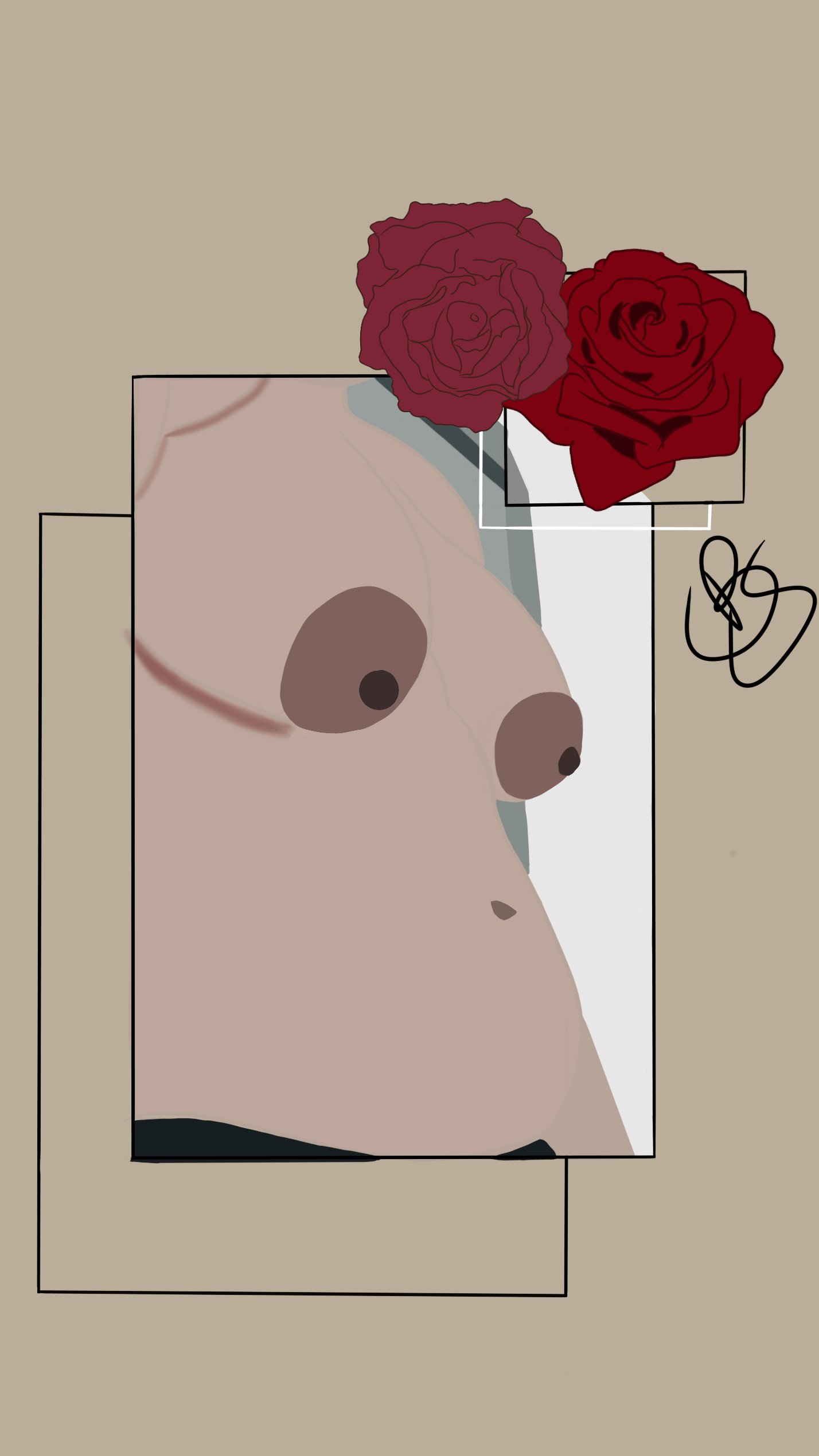 Aceitação. 2020. Ilustração digital. [1428x2540 px]