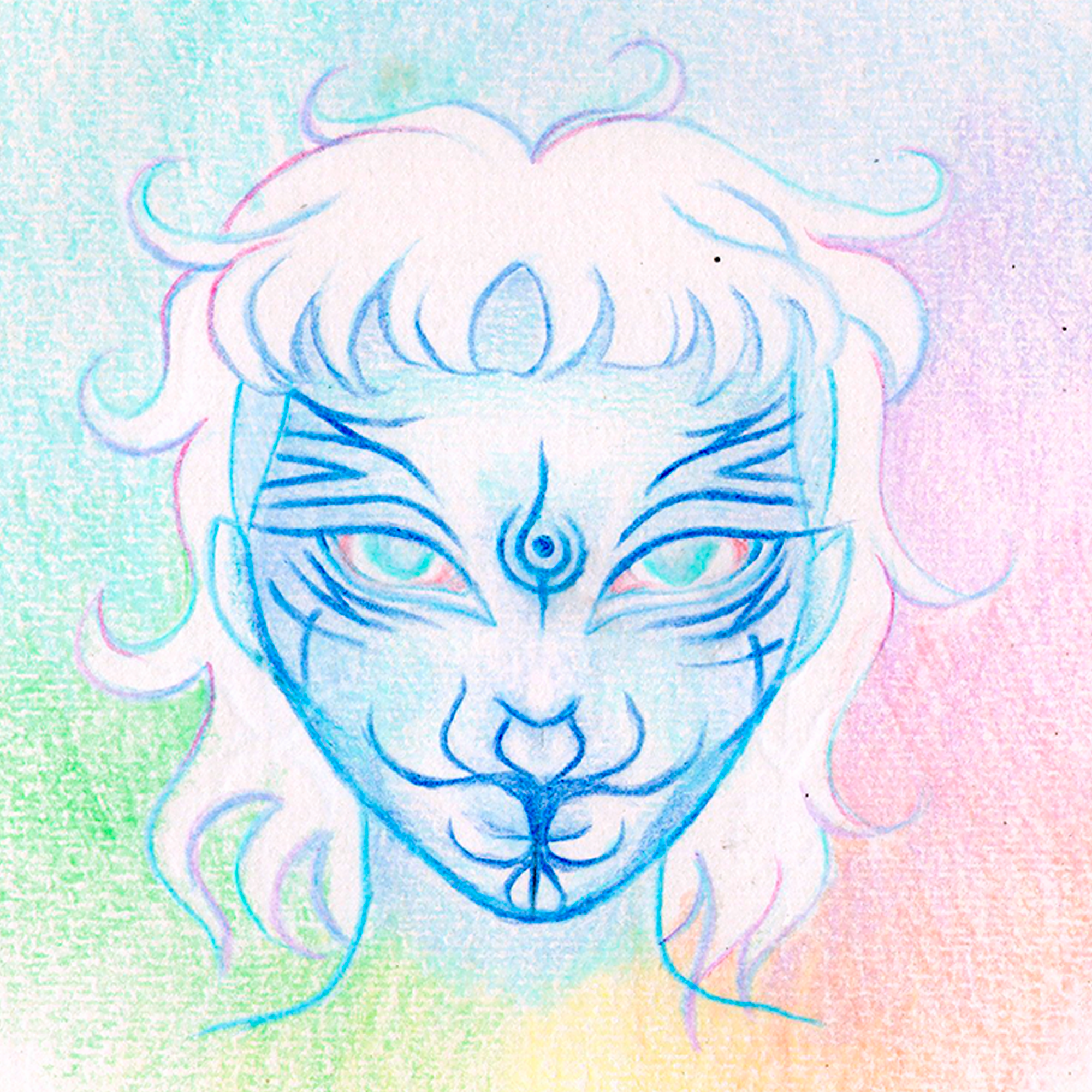BE DRAG, 2020/2021. Série de montações Drag Queers, vídeos tutoriais, desenhos de design de make. Link: https://www.instagram.com/eadamaia/guide/be-drag/17887606867981178/ [2000x2000 px]