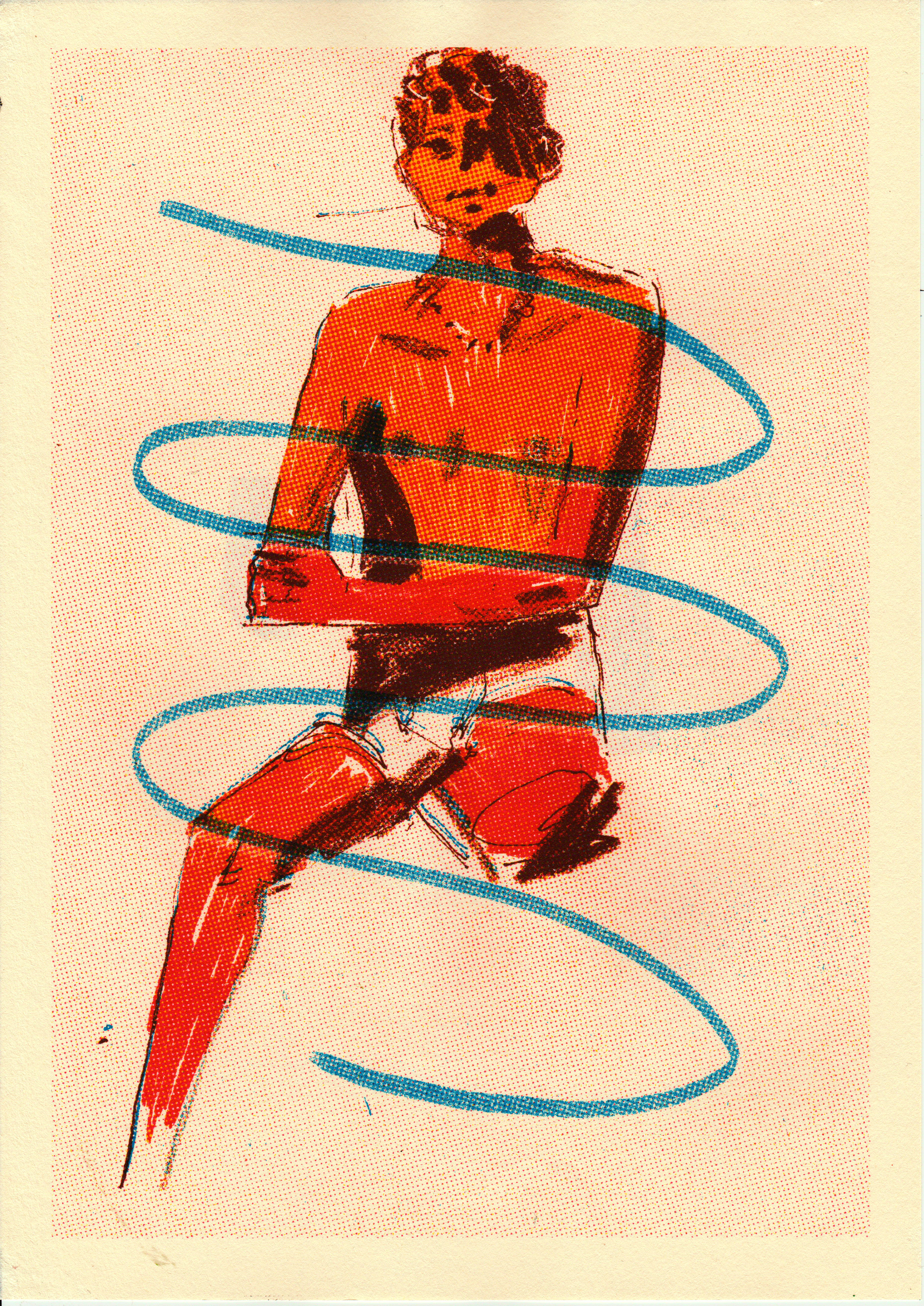 Figura Viva; 2020 - Impressão de 3 camadas de tinta corante primárias sobre papel pólen bold 90g, A4 [3720x5258px]
