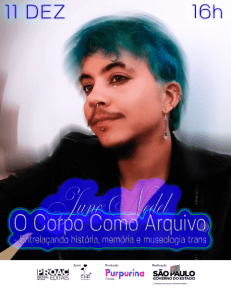O corpo como arquivo: Entrelaçando história, memória e museologia trans (11/12/2022)