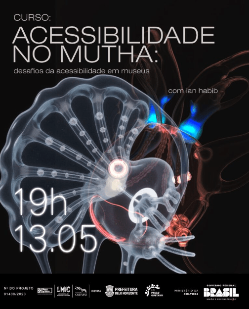 Acessibilidade no MUTHA: desafios da acessibilidade em museus (13/05/25)