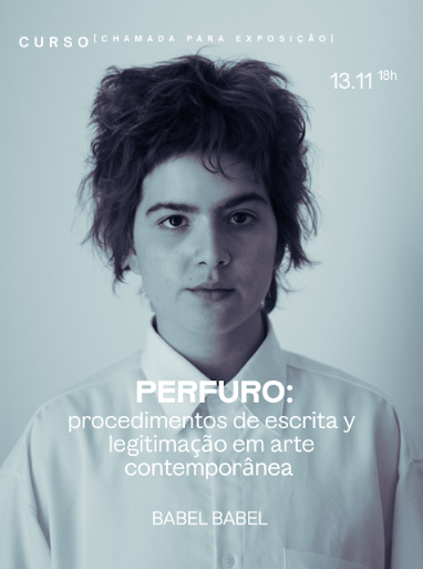 Curso e Exposição Perfuro (13/11/25)